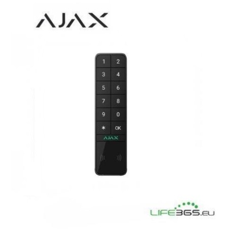 Ajax KeyPad Outdoor Jeweller - Tastiera Outdoor Nera