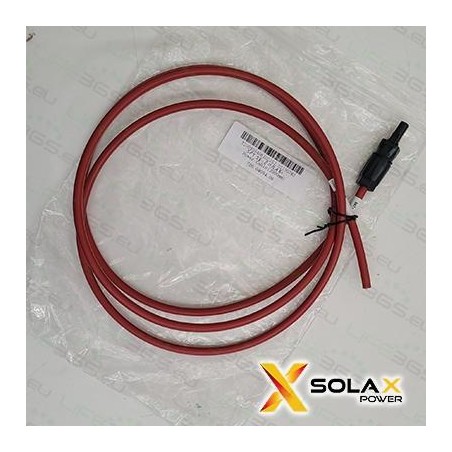 Cavo alimentazione BATTERIA INVERTER positivo (A) 2m