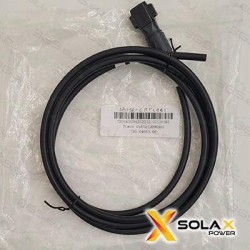 Cavo alimentazione BATTERIA INVERTER negativo (B) 2m