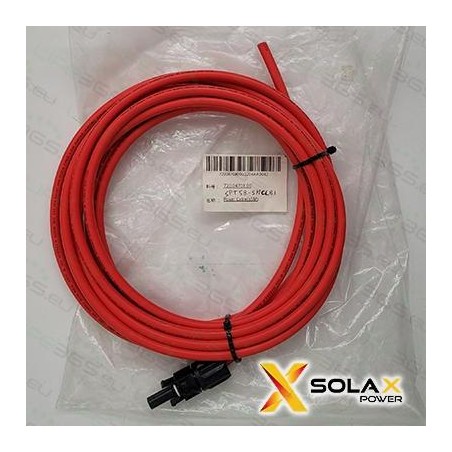 Cavo alimentazione BATTERIA INVERTER positivo(A) 5m