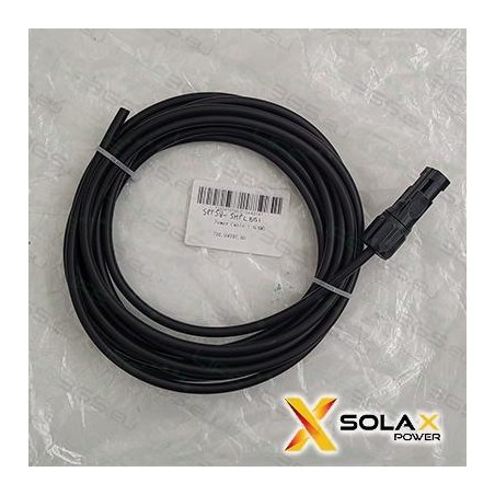 Cavo alimentazione BATTERIA INVERTER negativo (B) 5m