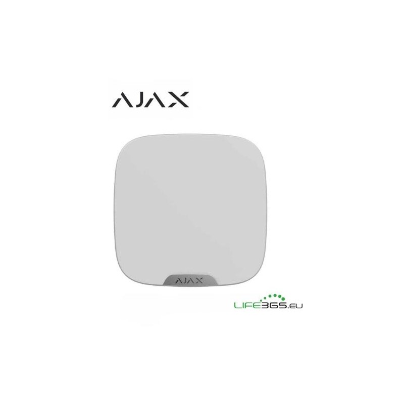 Ajax Sirena da esterno doppio pannello (StreetSiren DoubleDeck) bianco