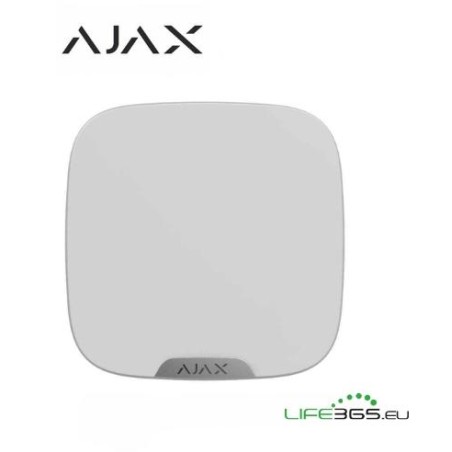 Ajax Sirena da esterno doppio pannello (StreetSiren DoubleDeck) bianco