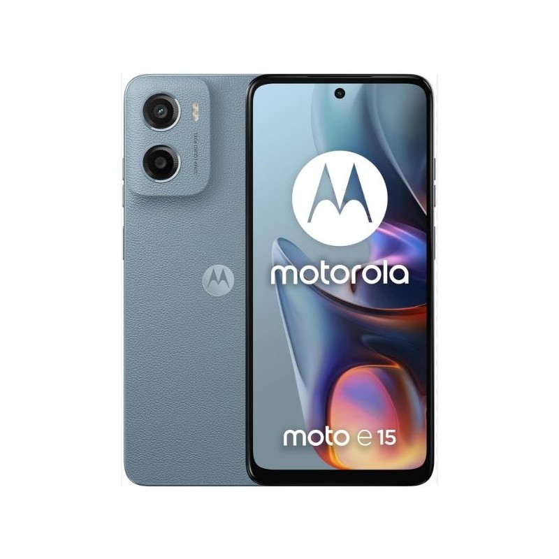 MOTOROLA E15 64GB Misty Blue-BRAND