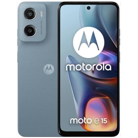 MOTOROLA E15 64GB Misty Blue-BRAND