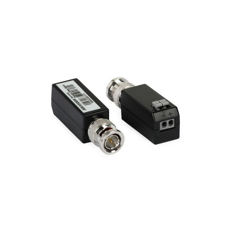 Video balun Passivi, marcati Hikvision  -  1 coppia