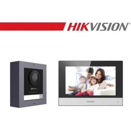 Hikvision Kit Videocitofoni IP - DS-KIS602(B)/Europe BV