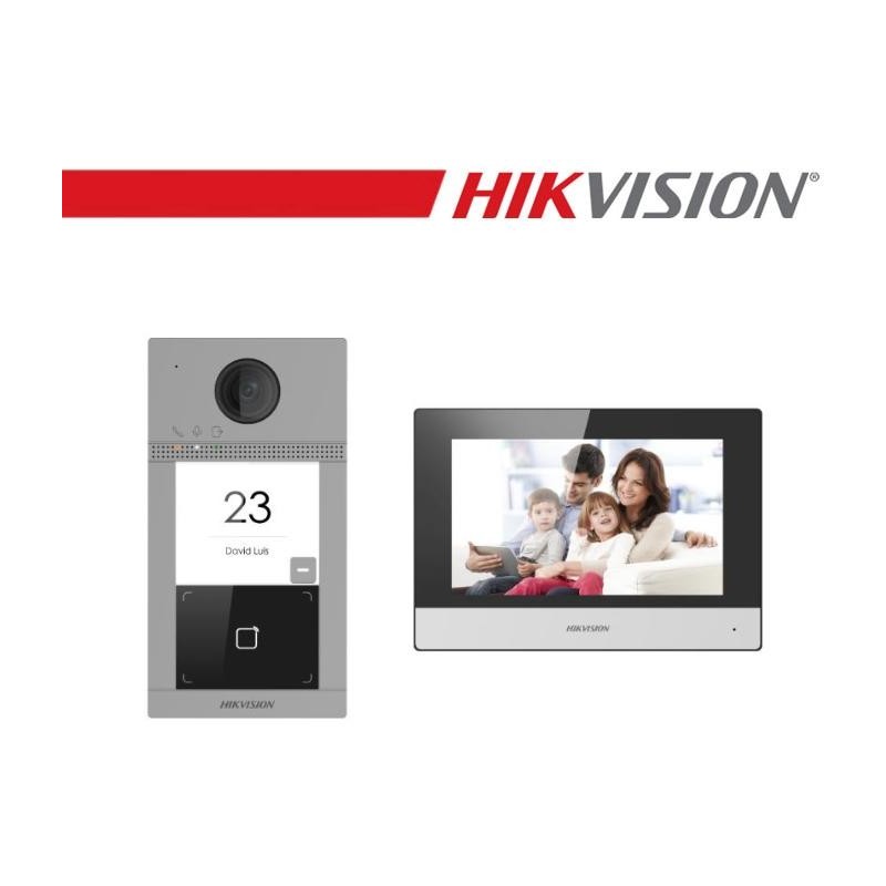 Hikvision Kit videocitofono IP Villa - DS-KIS604-P(C)