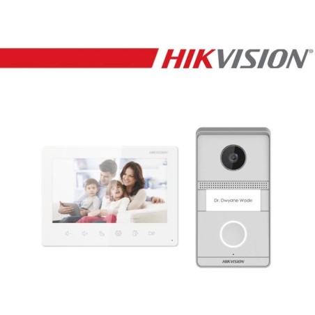 Hikvision Kit videocitofono analogico a 2 cavi - DS-KIS101-P/Surface
