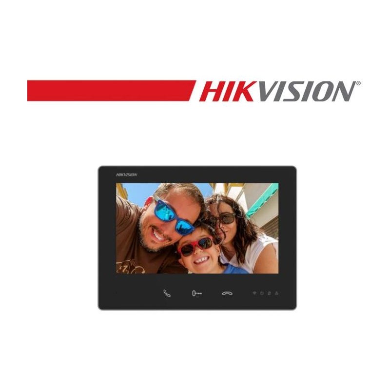 Hikvision Stazione interna HD a 2 fili nera - DS-KH7300EY-WTE2
