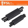 FSL Connettore Forma I per binario Trifase - Colore Nero