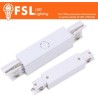FSL Connettore Forma I per binario Trifase - Colore Bianco
