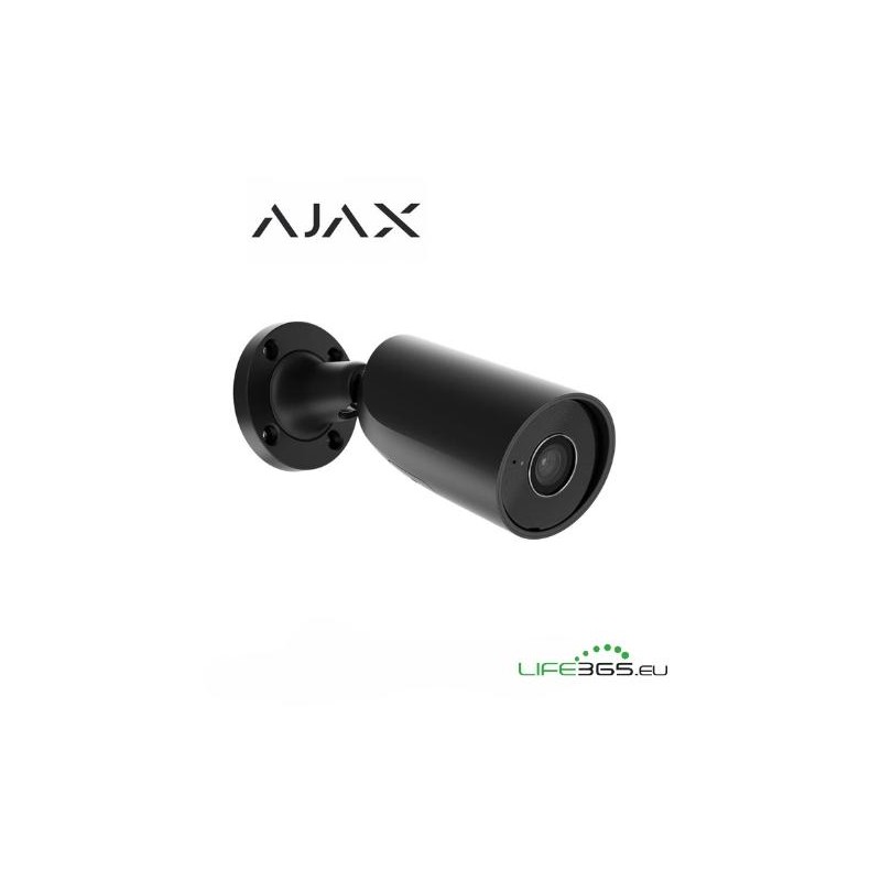 Ajax Telecamera Bullet IP PoE (BulletCam) (5 Mp/2.8 mm) nero