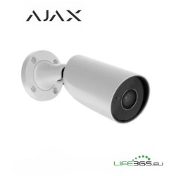 Ajax Telecamera Bullet IP PoE (BulletCam) (5 Mp/2.8 mm) bianco