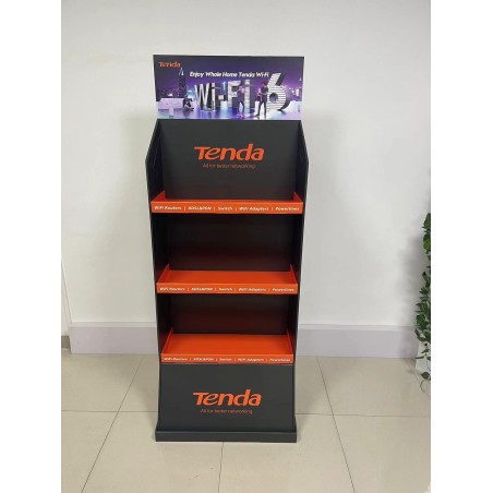 Espositore Tenda da terra in cartone rinforzato