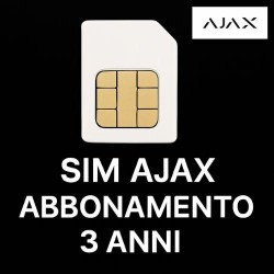 Abbonamento SIM AJAX valido 3 anni