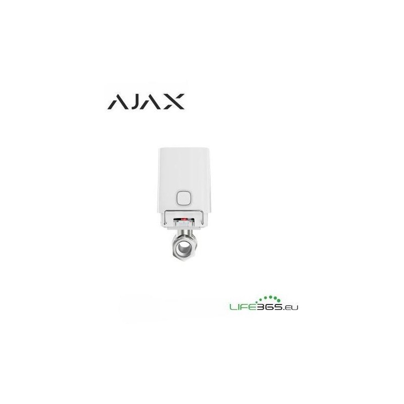 Ajax Valvola Smart wireless per interruzione Acqua [filettatura 1] bianca