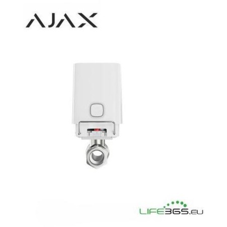 Ajax Valvola Smart wireless per interruzione Acqua [filettatura 1/2] bianca