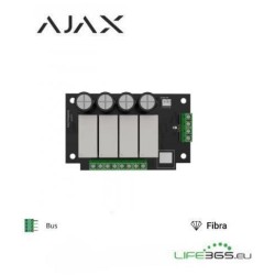 Ajax Superior MultiRelay Fibra - Modulo relè a quattro canali