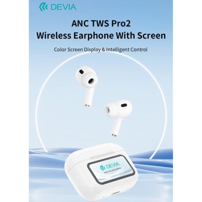 Auricolari TWS Pro2 multifunzione con display EM062