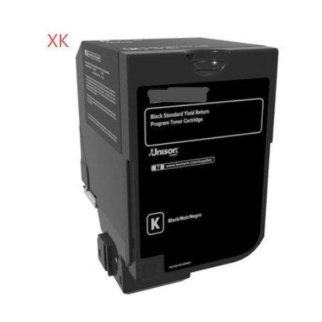Black compatible para Lexmark CS632/CX635-20K