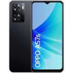 OPPO A57s Starry Black ,4GB,128GB--BRAND