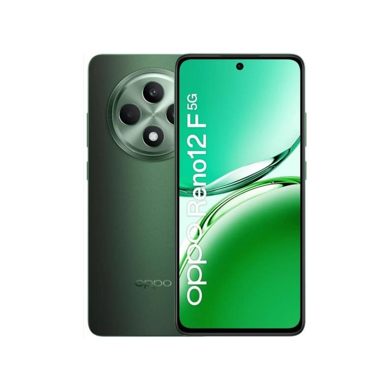 OPPO Reno 12F 5G Black Green ,8GB,256GB--BRAND