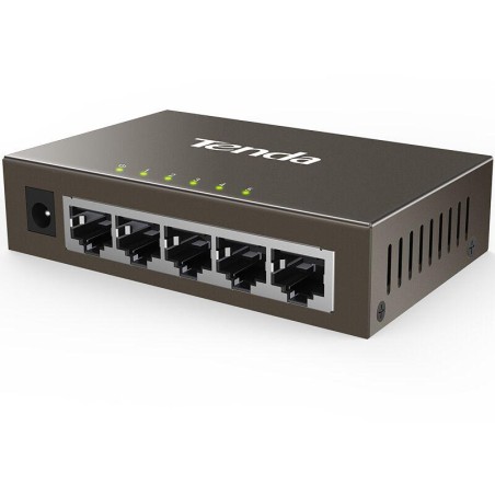 Tenda Switch 5 porte 10/100 case in metallo - TEF1005D