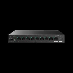 Switch Gigabit PoE - 10 porte (8*GE PoE + 1*GE + 1*SFP 1G)