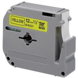 Laminato Black-Yellow 12mmX8m Brother labelMK-631BZ