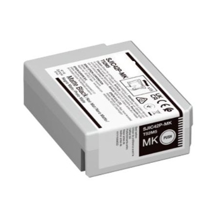 Matte-Black Pigme com ColorWorks C4000e(MBK)-50MLC13T52M540