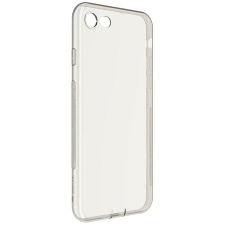 Cover in TPU Morbido e Flessibile per iPhone 7 Grigio Fumo