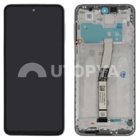 Schermo bianco completo Redmi Note 9S