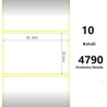White 51x32mm,4790 Et/Rotolo Z-1000D, 2x1.3x3 Core,circonferenza 182mm