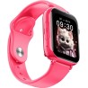 Smartwatch FW59 Kiddo 4G Nano Sim Rosa GPS S.o.s. e Videochiamate