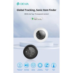 Anti-smarrimento DropTag G2305 Compatibile con Apple Find My Nero