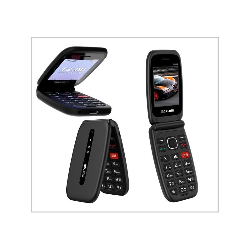 Telefono MAXCOM Comfort MM828 4G Nero